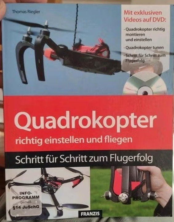 Quadrokopter: Duitstalig boek over drones, Audio, Tv en Foto, Drones, Ophalen of Verzenden