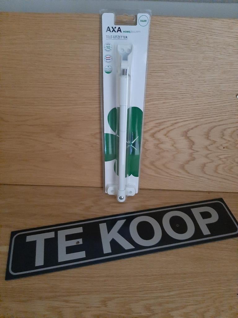 Axa telescopische raamuitzetter, nieuw in verpakking., Ophalen, Nieuw, IJzer, Overige typen