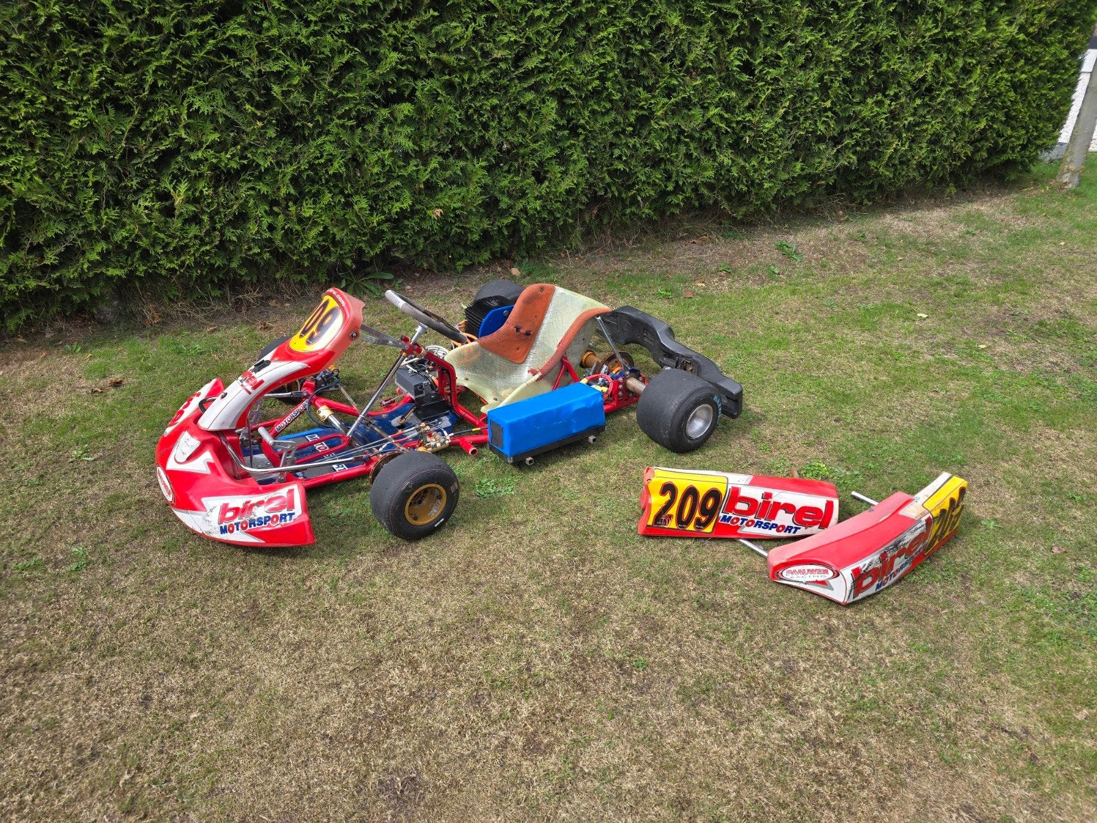 De snelste elektrische kart van NL - 72v-350a - birel art, Sport en Fitness, Karting, Ophalen, Gebruikt, Kart