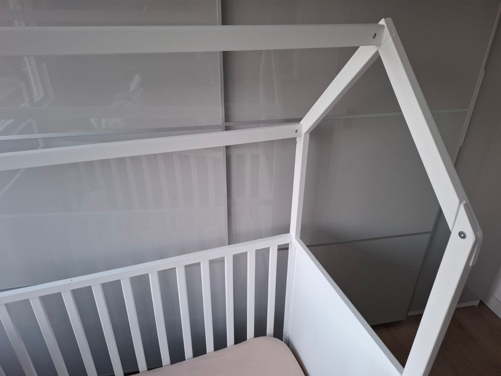 Prental ledikant met matras, Ophalen