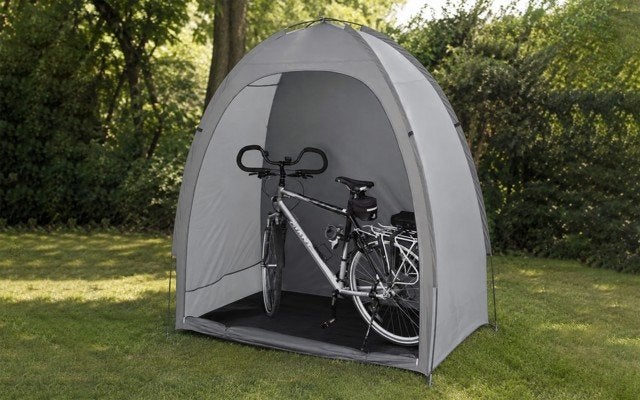 Bo-Camp Fietsentent / Opbergtent - Grijs, Ophalen of Verzenden, Zo goed als nieuw