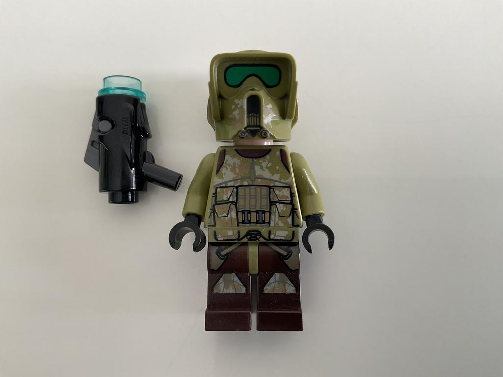 LEGO Star Wars - minifiguur - sw0518 - Clone Scout Kashyyyk, Compleet, Star Wars, Lego, Ophalen of Verzenden