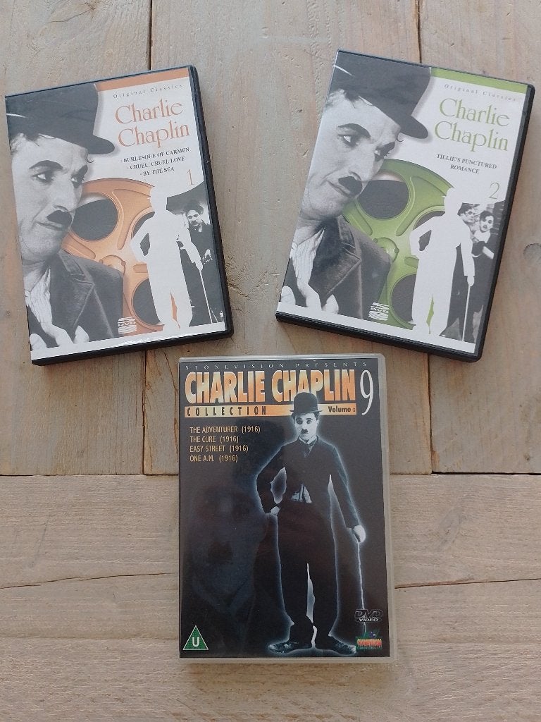 Charlie Chaplin - dvd's, Alle leeftijden, Ophalen of Verzenden, Zo goed als nieuw, Actiekomedie