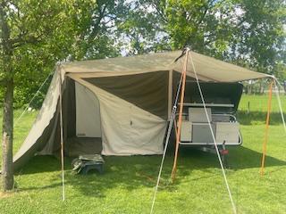 Holtkamper Cocoon M uit 2014 Membrane airco tentdak, Ophalen