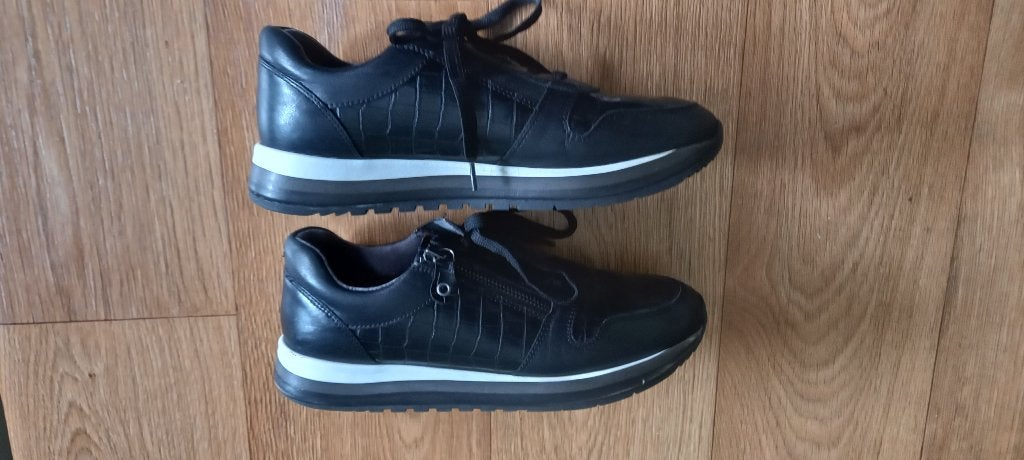 Gabor zwarte sneakers maat 39., Zwart, Gabor, Ophalen of Verzenden, Sneakers of Gympen