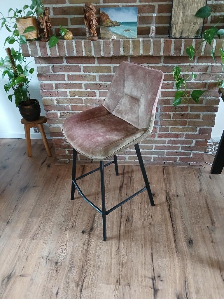 Barstoel, 1 kruk, Ophalen, Zo goed als nieuw, 60 tot 90 cm