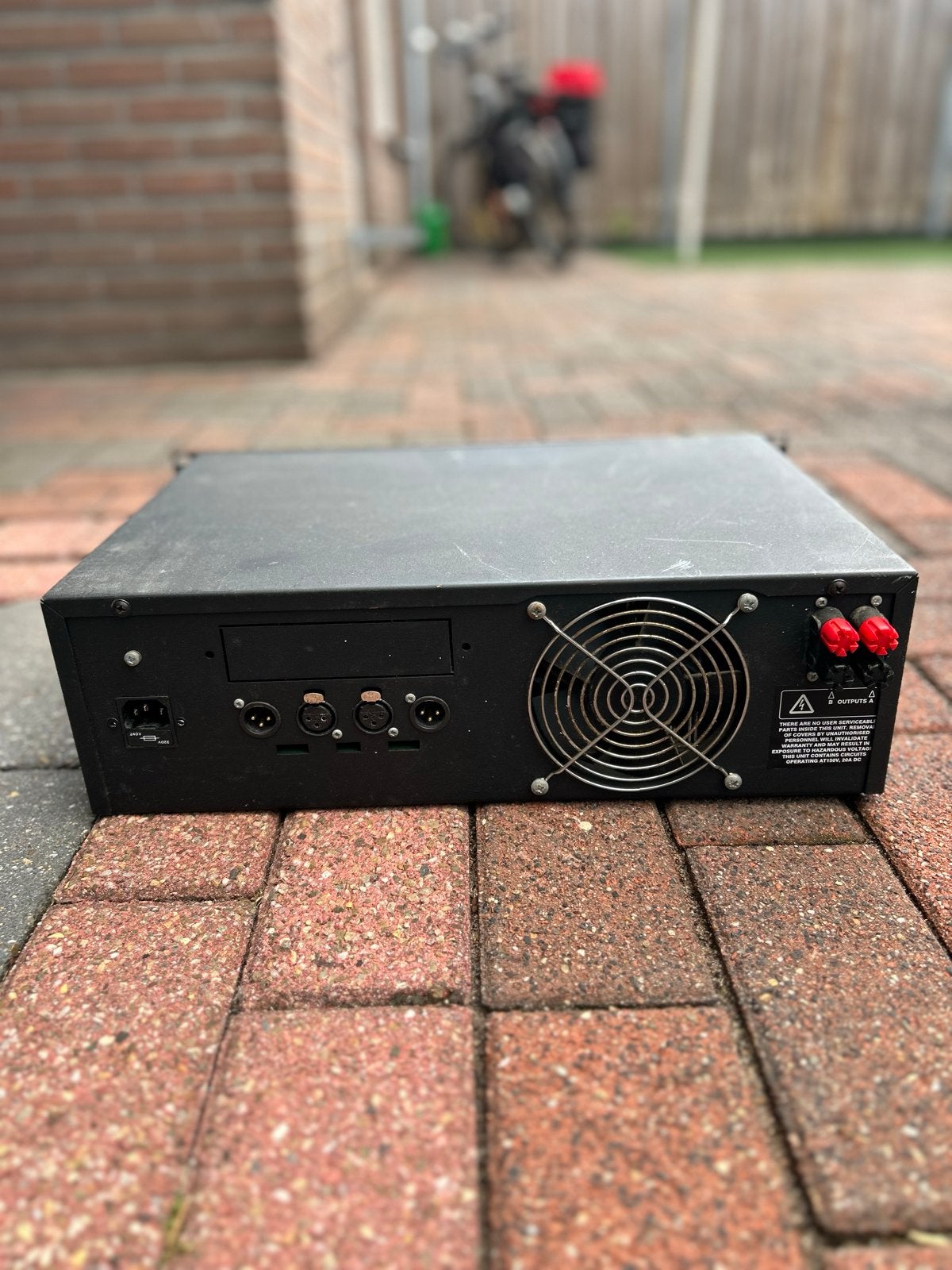 Audio QRA02 Versterker - Gebruikt, Overige merken, Ophalen of Verzenden, 60 tot 120 watt, Gebruikt