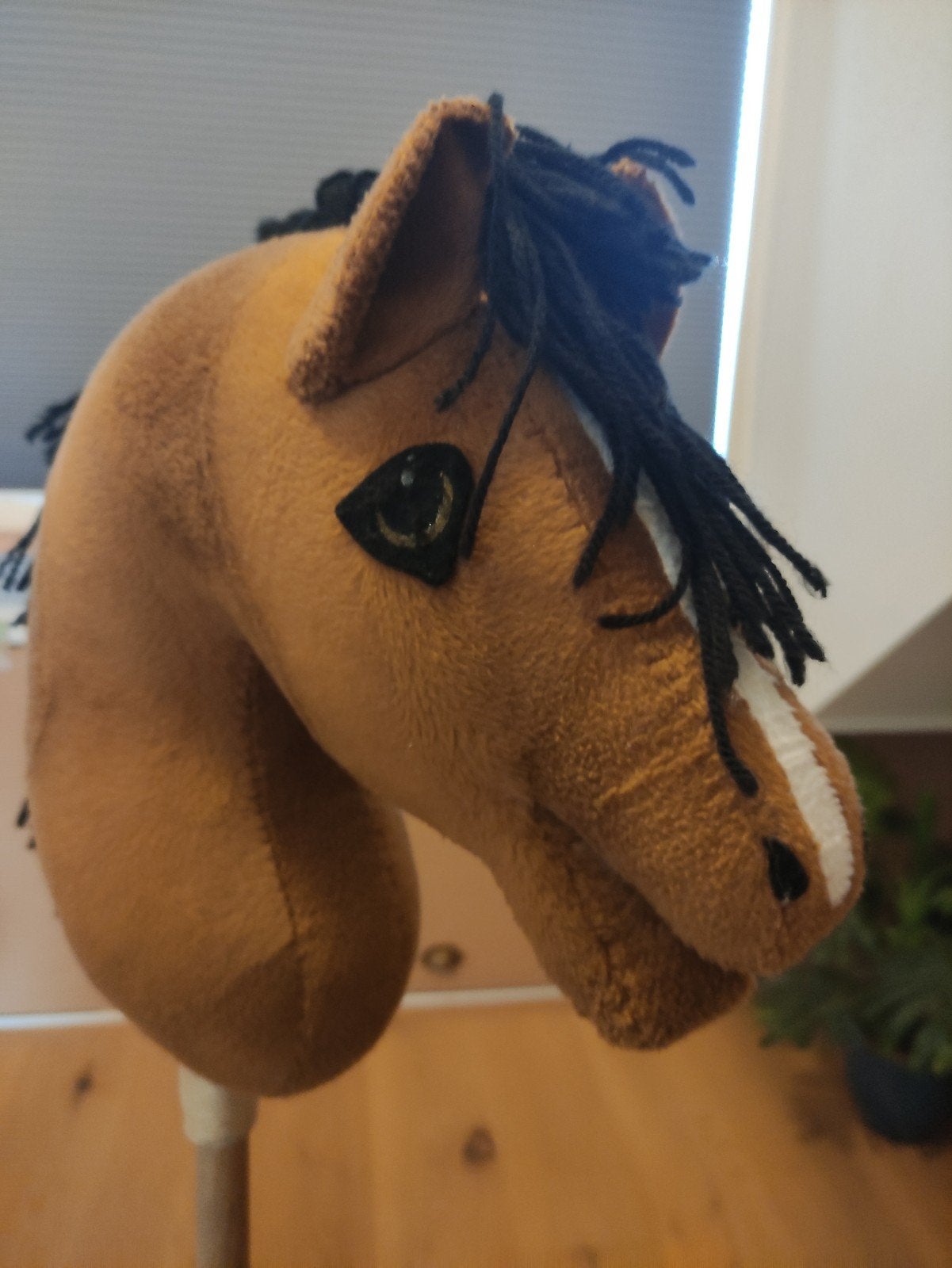 Hobbyhorse handgemaakt met zweepje, Ophalen of Verzenden, Gebruikt, Jongen of Meisje
