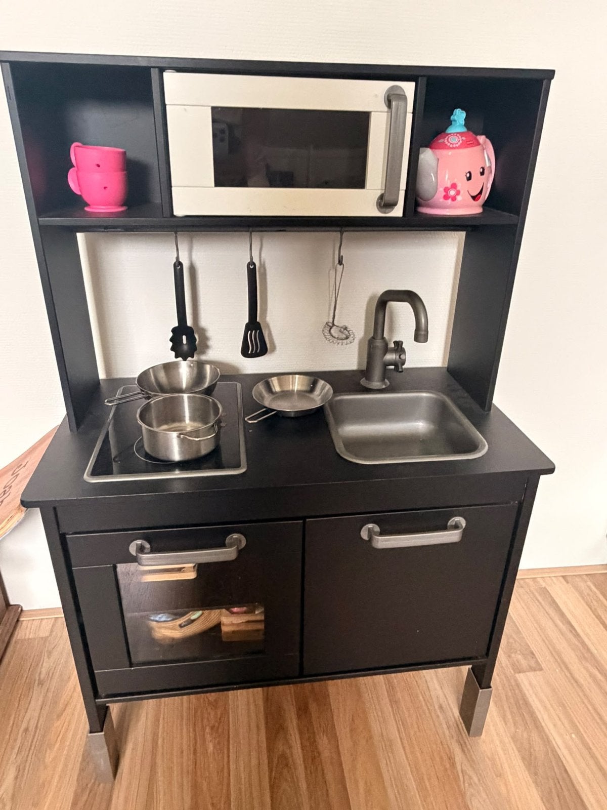 Gepimpte IKEA keuken Duktig speelkeuken met accessoires, Ophalen of Verzenden, Zo goed als nieuw, Hout, Speelkeuken