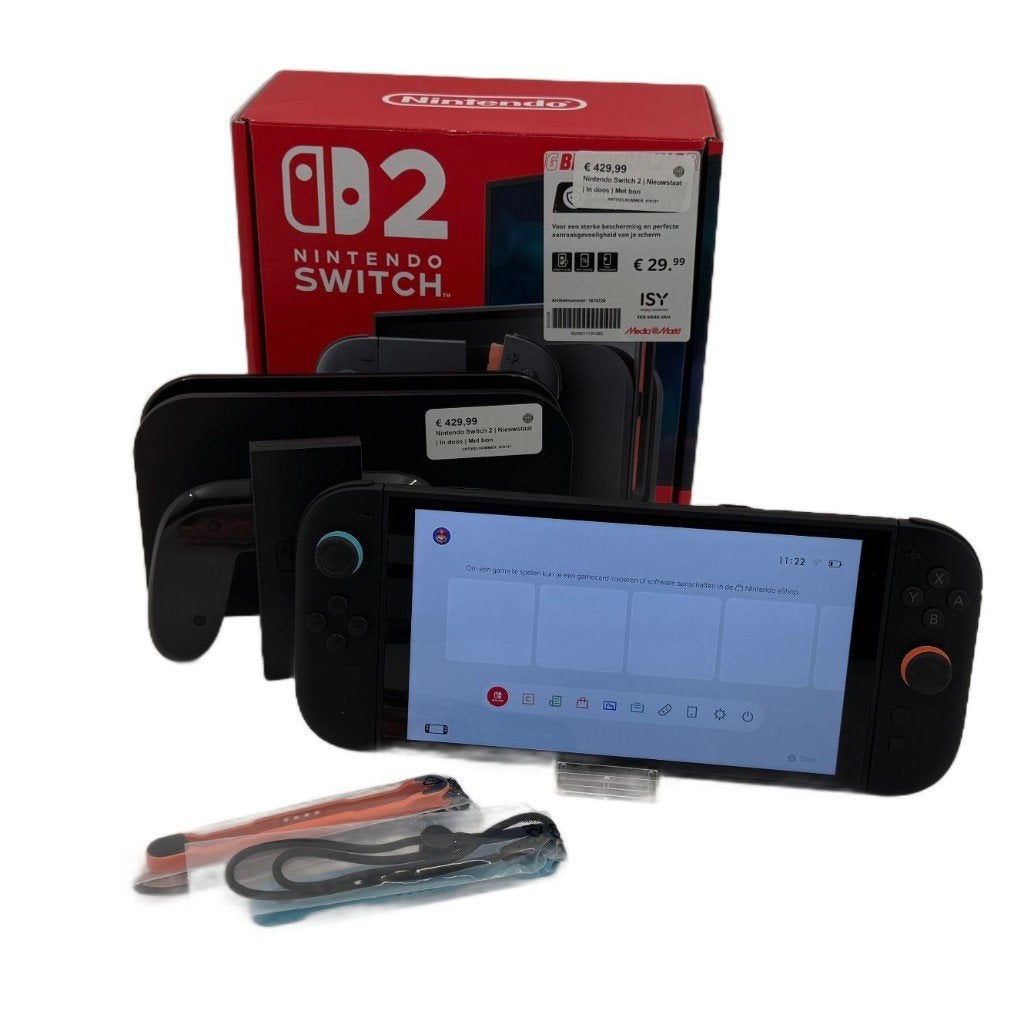 Nintendo Switch 2 | Nieuwstaat | In doos | Met bon, Dordrecht@usedproducts.nl, Toulonselaan 72, Met 2 controllers, Ophalen of Verzenden