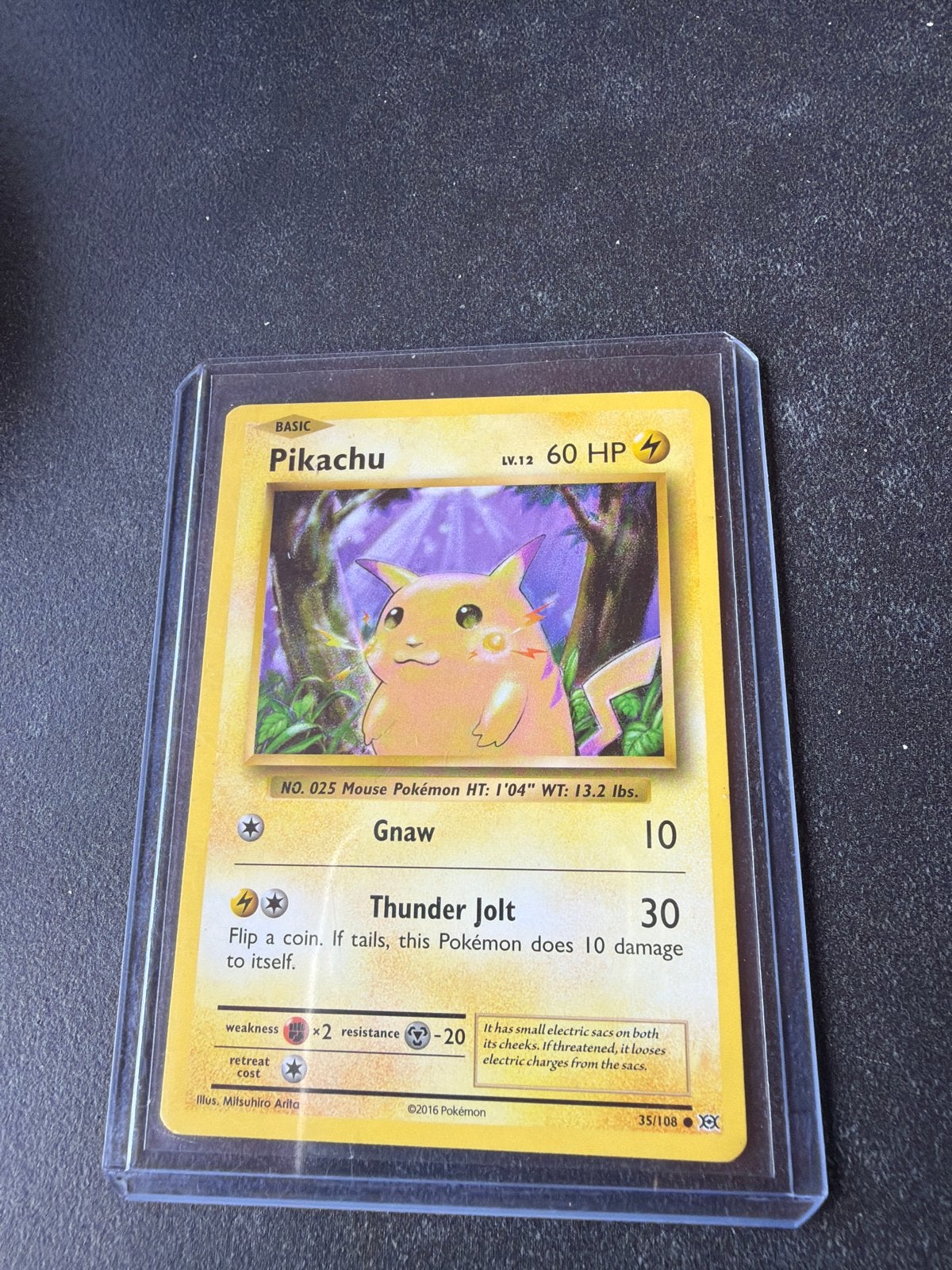 Pikachu Pokémon Kaart 2016 (35/108) - Zo goed als nieuw, Hobby en Vrije tijd, Verzamelkaartspellen | Pokémon, Ophalen, Zo goed als nieuw