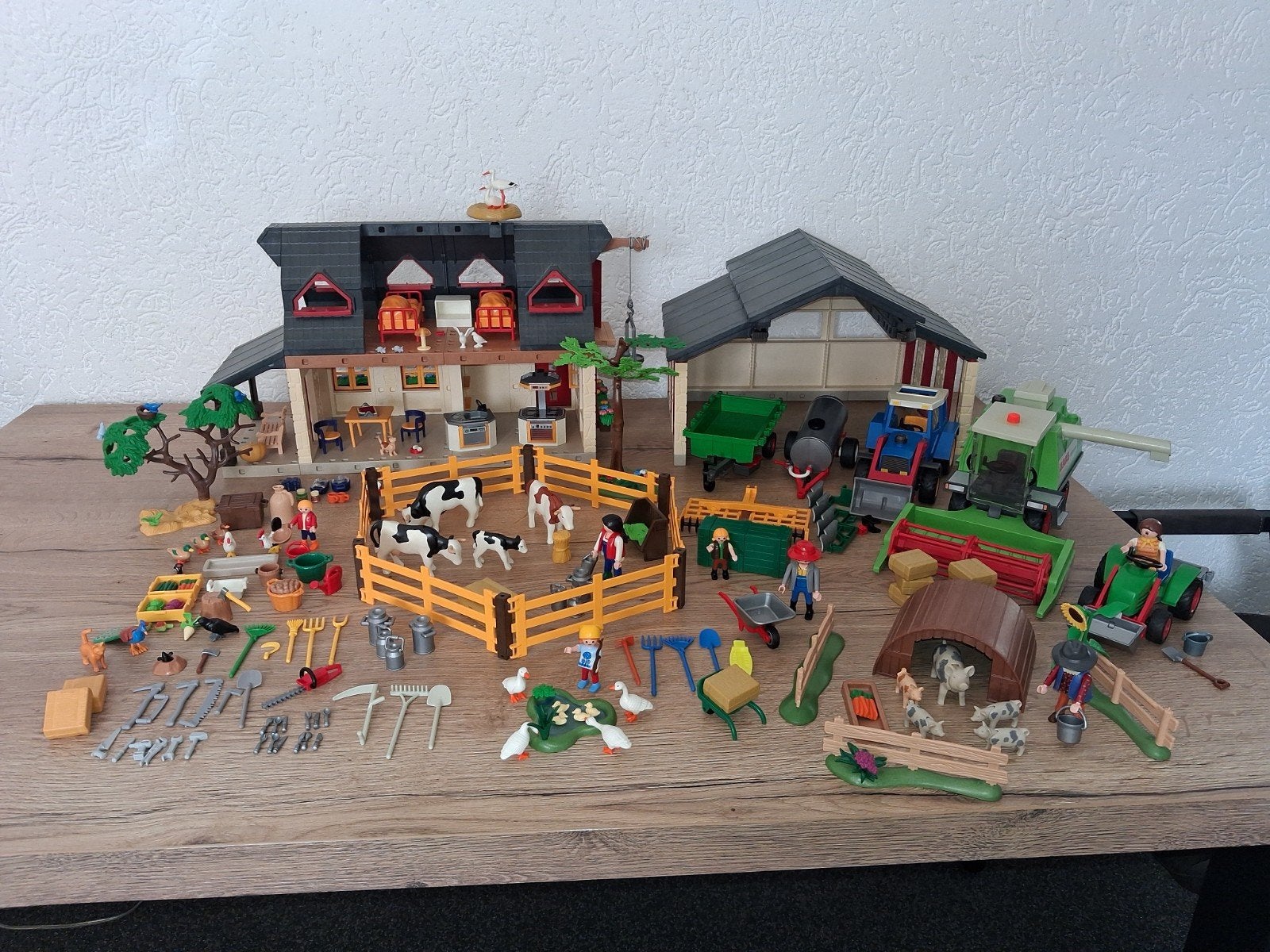 Mega playmobil boerderij 4055 met veel  landbouw machines, Kinderen en Baby's, Speelgoed | Playmobil, Ophalen of Verzenden
