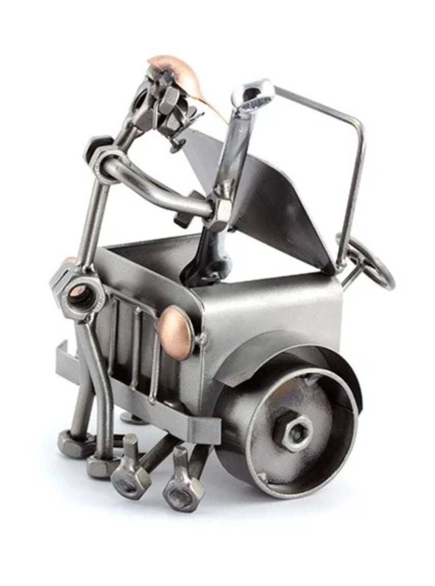 Beeldje van automonteur van Steelman24, Ophalen of Verzenden, Zo goed als nieuw