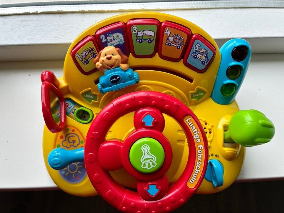 VTech Autostuur baby/peuter, Kinderen en Baby's, Speelgoed | Vtech, Ophalen of Verzenden, Gebruikt, 6 maanden tot 2 jaar