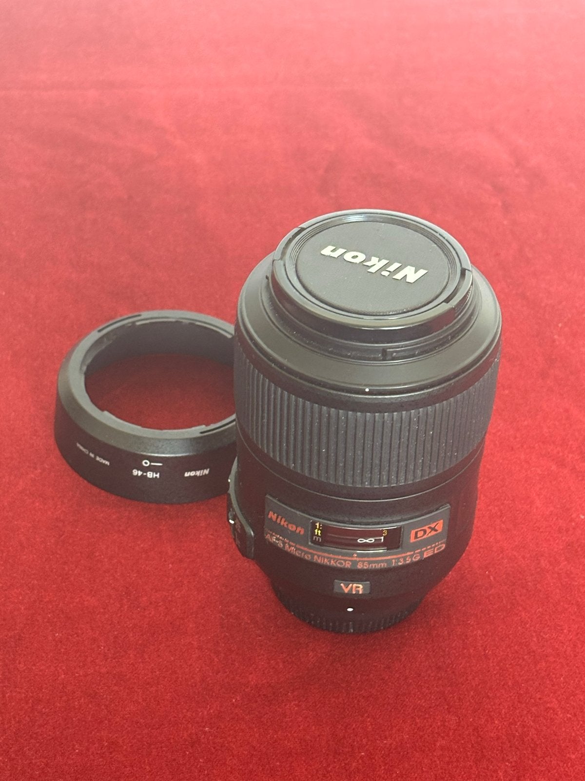 AF-S Micro NIKKOR 85mm 1:3.5G ED DX VR NIKON 1:1, Gebruikt, Autofocus, Nikon, Ophalen of Verzenden