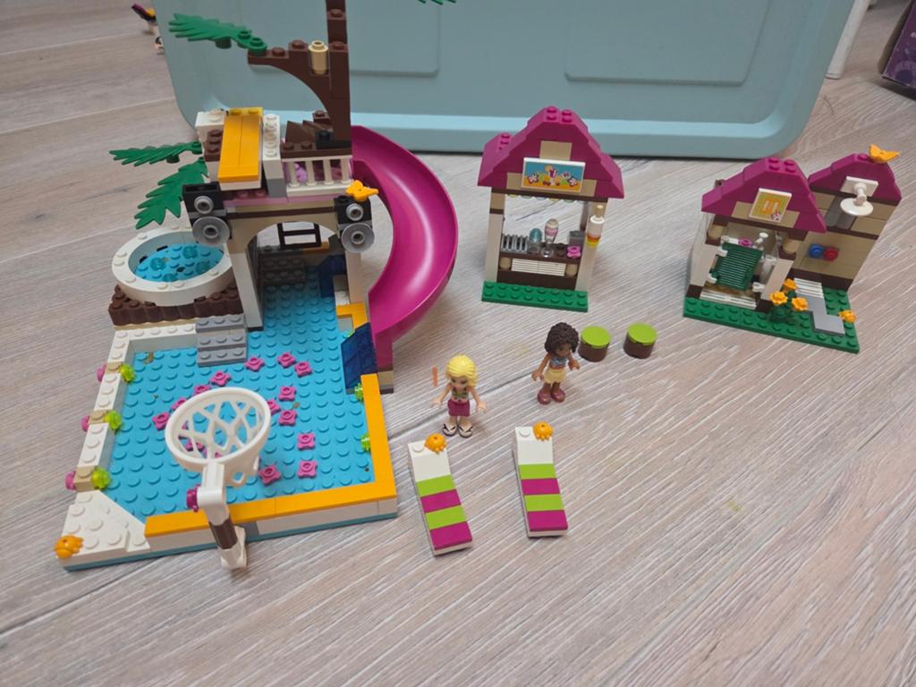 Lego Friends Heartlake Zwembad 41008, Gebruikt, Lego, Friends, Ophalen of Verzenden