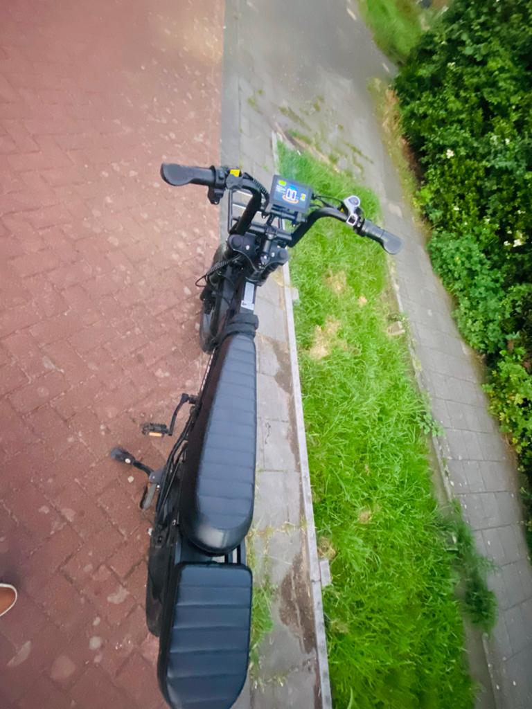 CrossBoss Fatbike / Elektrische fiets - Zo goed als nieuw, Fietsen en Brommers, Ophalen, Zo goed als nieuw