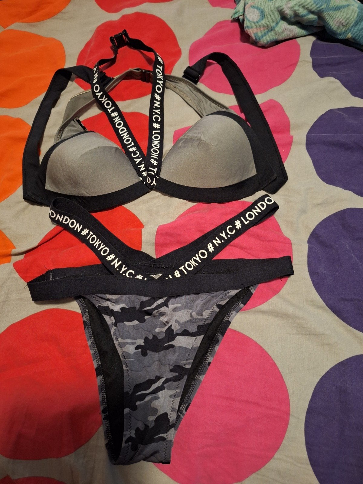 New yorker bikini maat 38, Onbekend, Ophalen of Verzenden, Zo goed als nieuw, Meerkleurig
