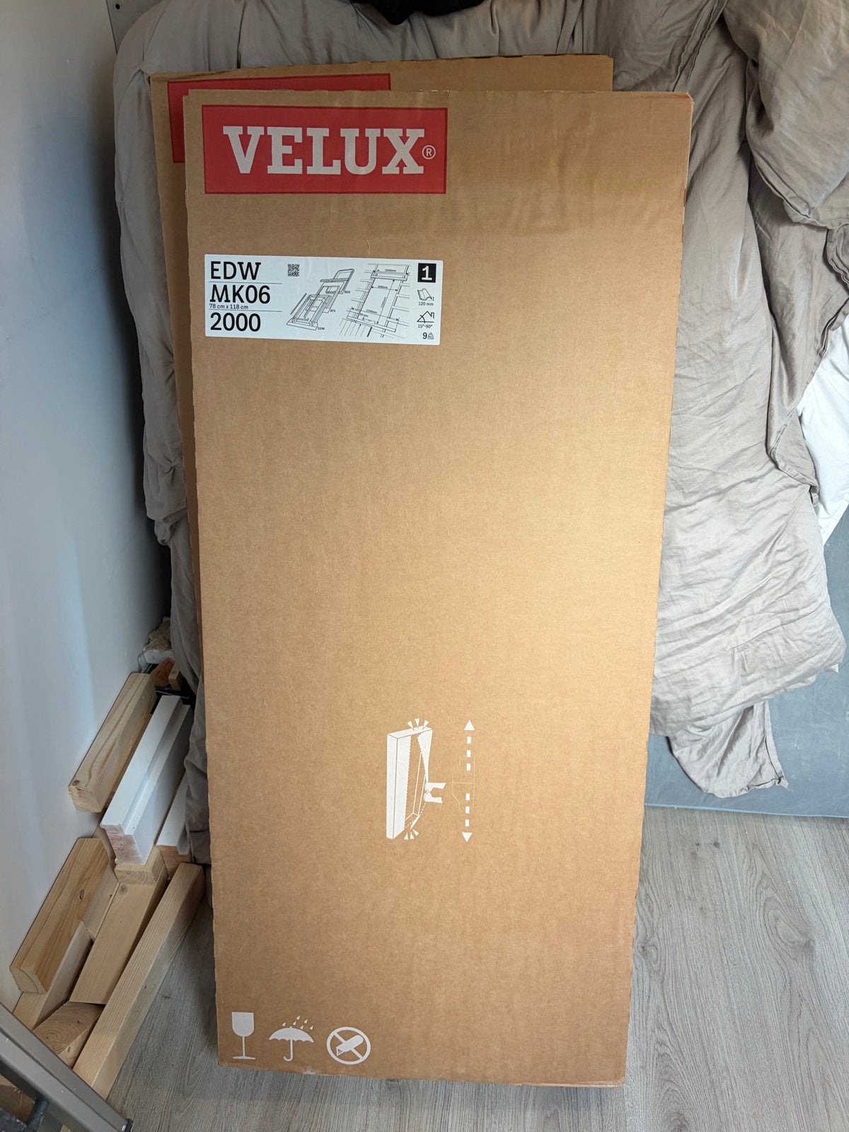 Velux EDW MK06 2000, Ophalen, Overige materialen, Overige kleuren, Nieuw