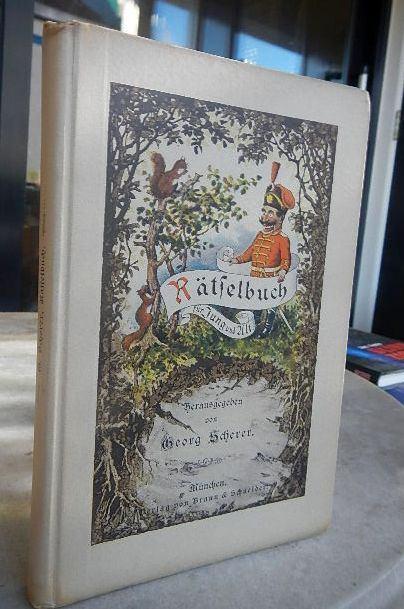 Scherer, Georg - Ratselbuch (ca. 1890), Antiek en Kunst, Antiek | Boeken en Bijbels, Ophalen of Verzenden