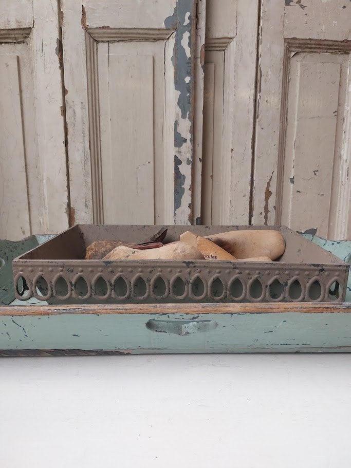 Brocante rustieke bak, Ophalen of Verzenden