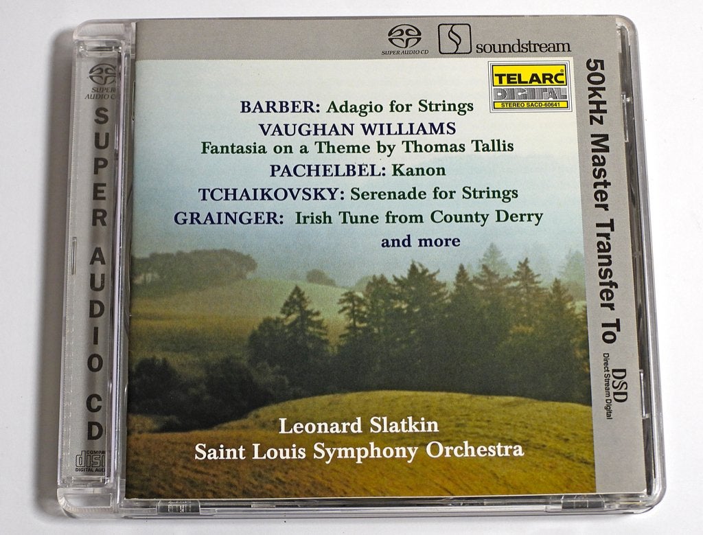 SACD Soundstream Slatkin Telarc Barber Williams Pachelbel, Speciale editie, Ophalen of Verzenden, Zo goed als nieuw, Romantiek