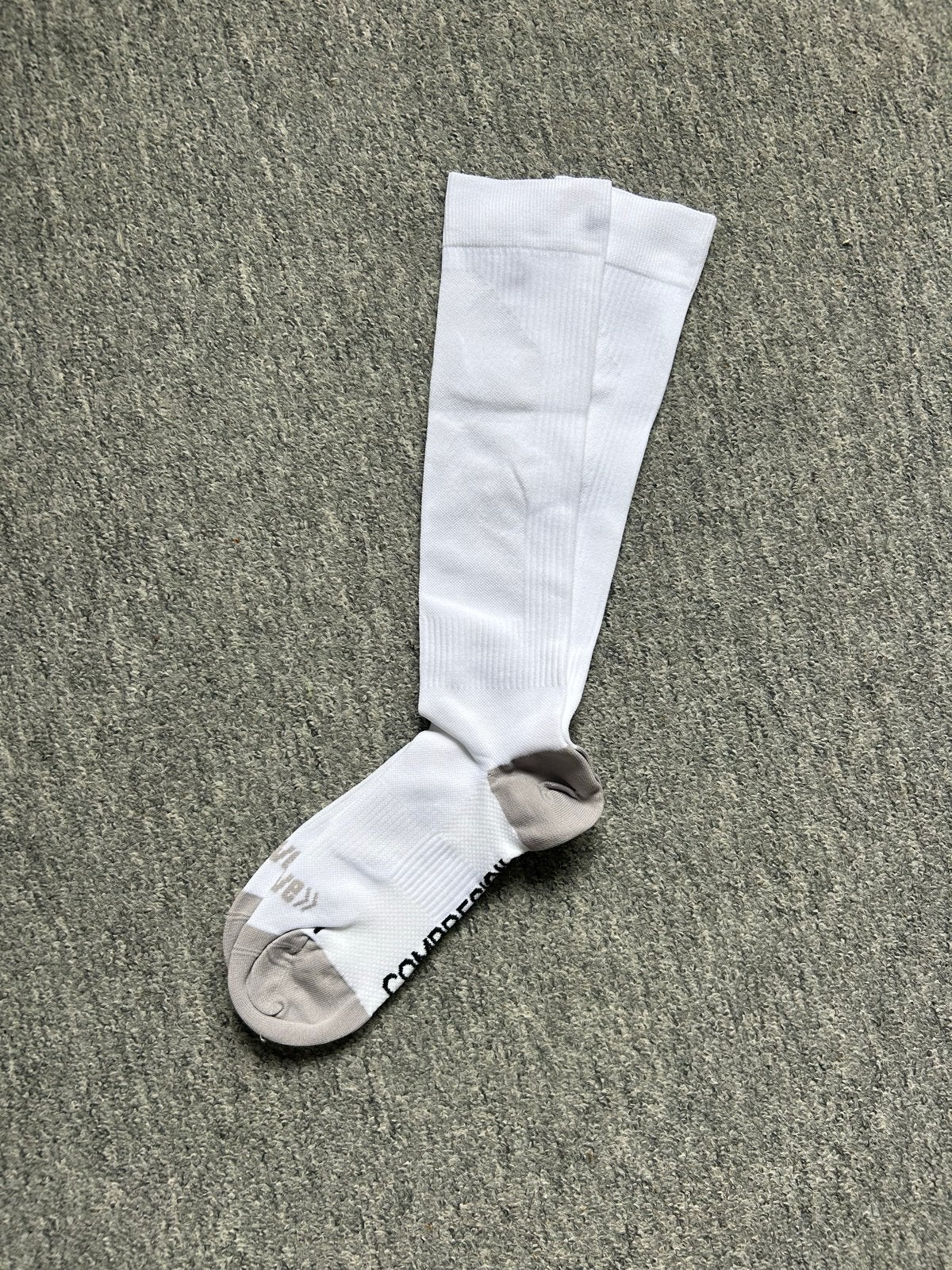 Witte hoge compressiesokken hardloopsokken - nieuw, Ophalen of Verzenden, Nieuw, Overige merken