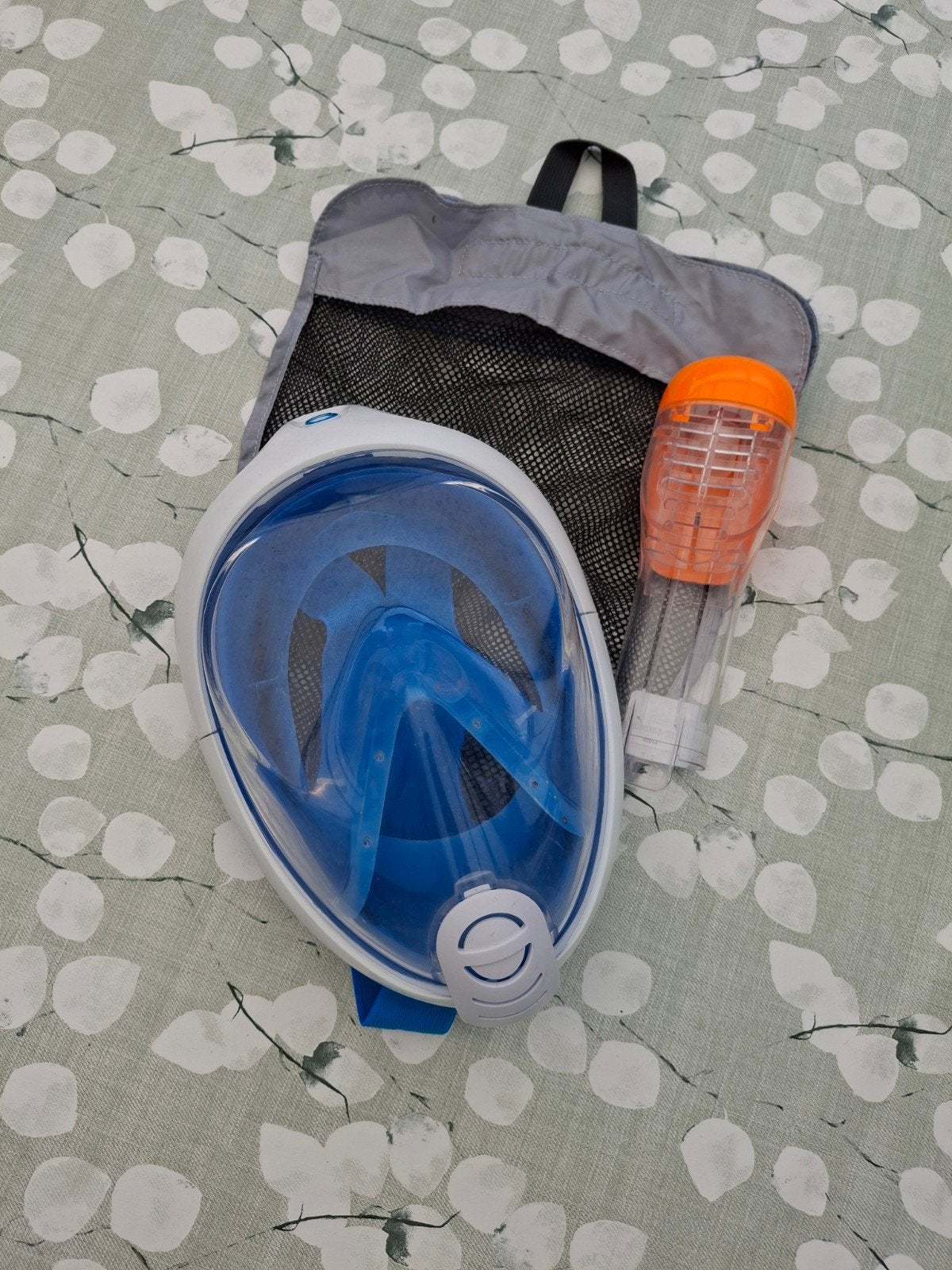 2 x Snorkelmasker kind Decathlon maat S-M, Ophalen, Gebruikt, Snorkelmasker