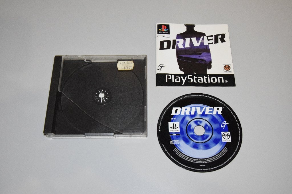 Playstation 1 (PSX) : Driver, Gebruikt, 1 speler, Racen en Vliegen, Ophalen of Verzenden