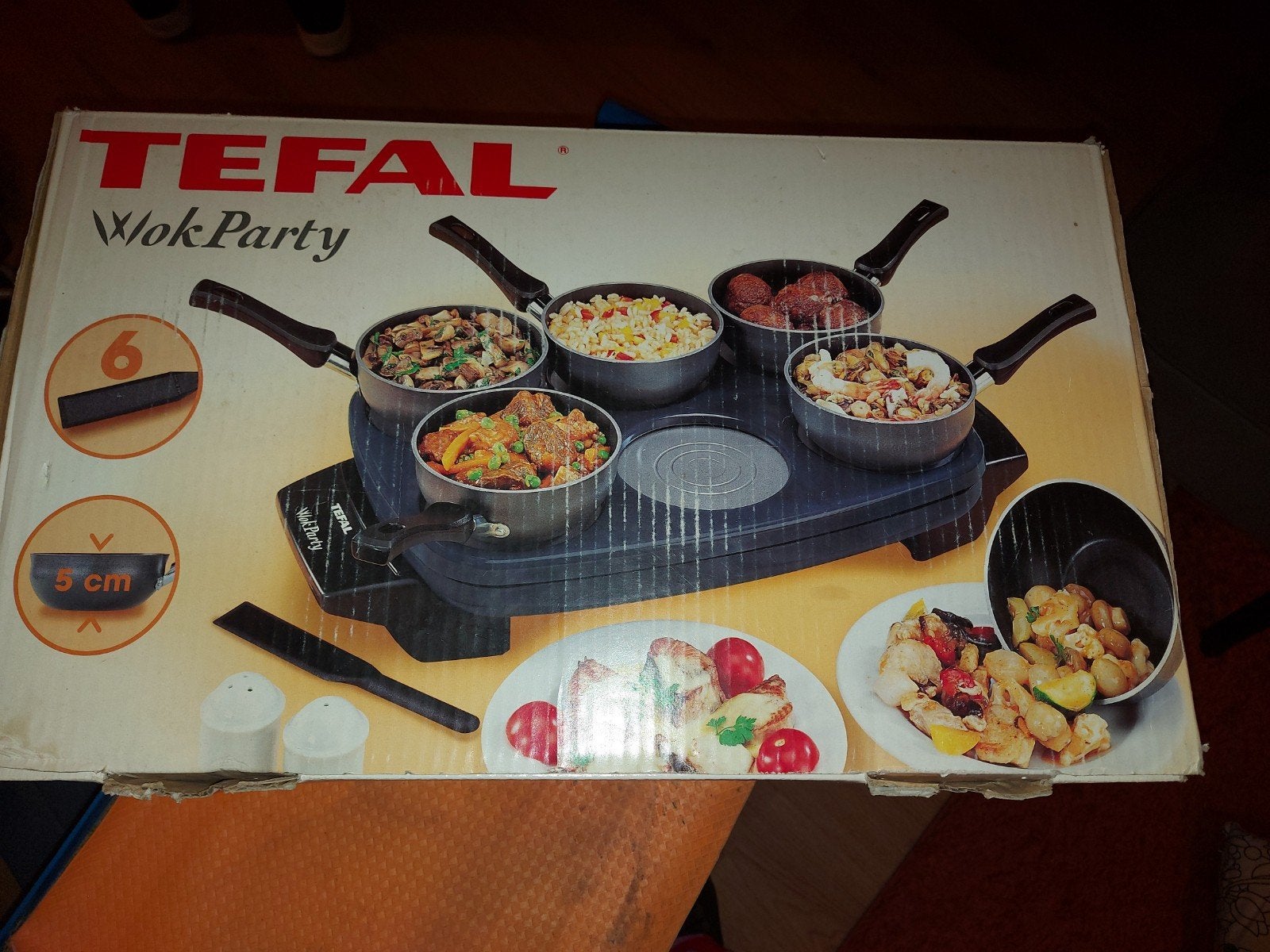 Tefal WokParty - Wokset voor 6 personen, Ophalen