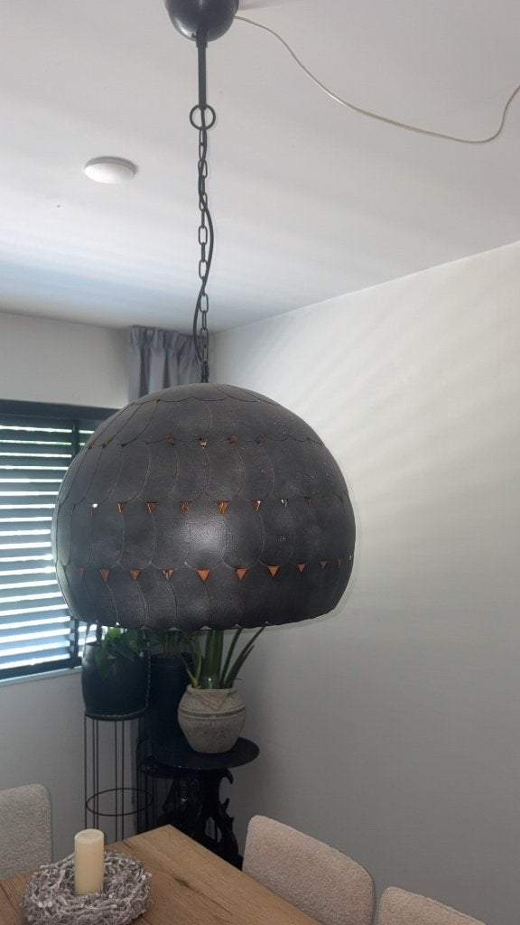 Eet tafel lamp, Ophalen, Zo goed als nieuw, Metaal
