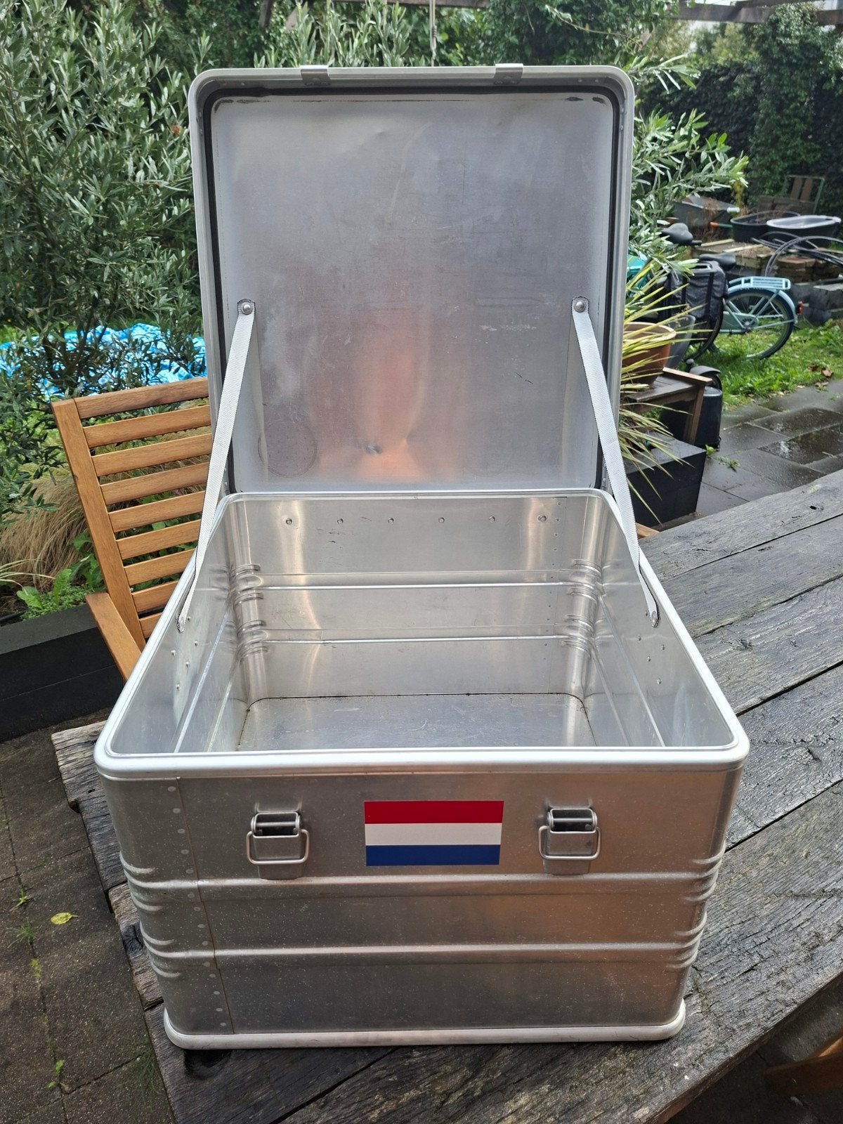 ZARGES aluminium kist 58x58x40 cm, Ophalen, Gebruikt, 40 tot 60 cm, 50 tot 75 cm