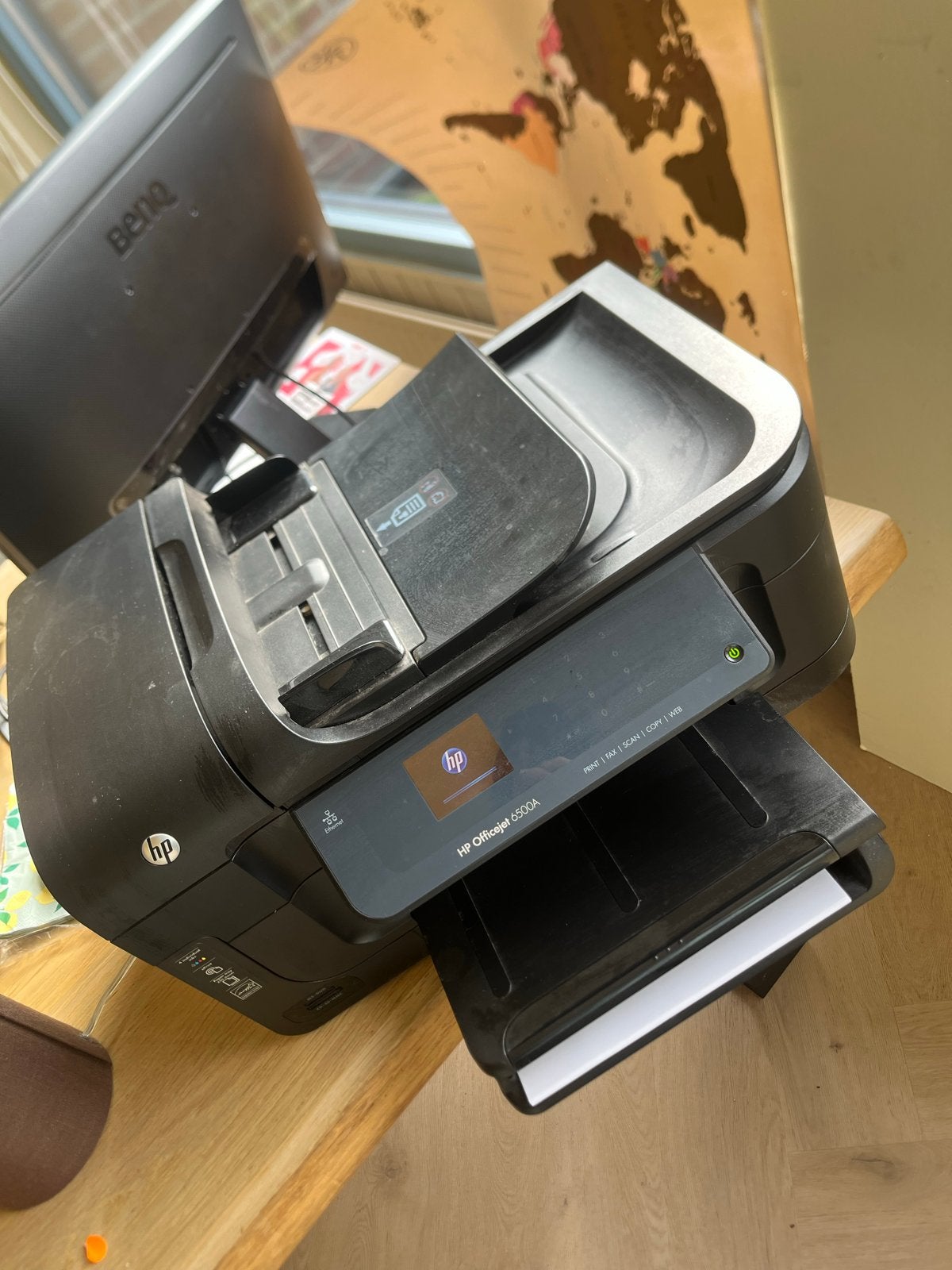 HP Officejet 6500A All-in-One Printer - Print, Scan, Kopieer, Computers en Software, Ophalen, Gebruikt, Faxen, Inkjetprinter
