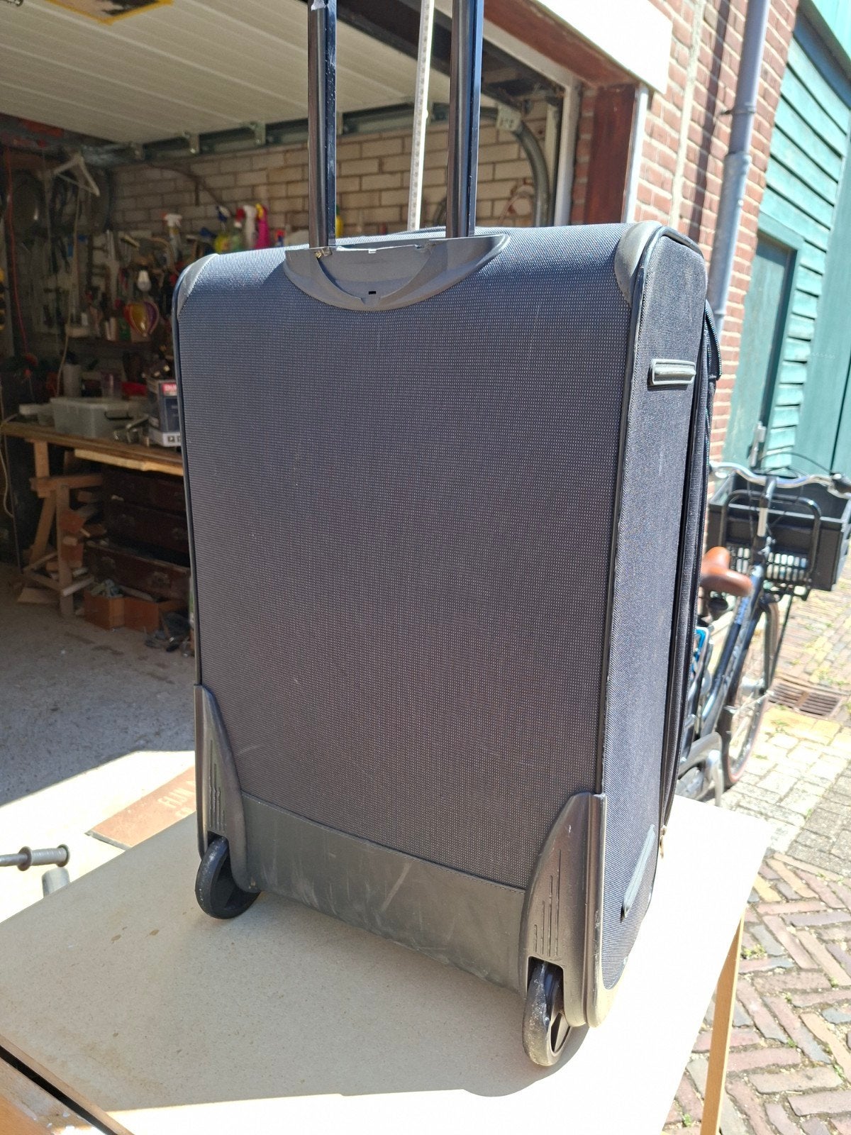 samsonite koffer, Ophalen of Verzenden, Gebruikt, Zacht kunststof, Minder dan 50 cm