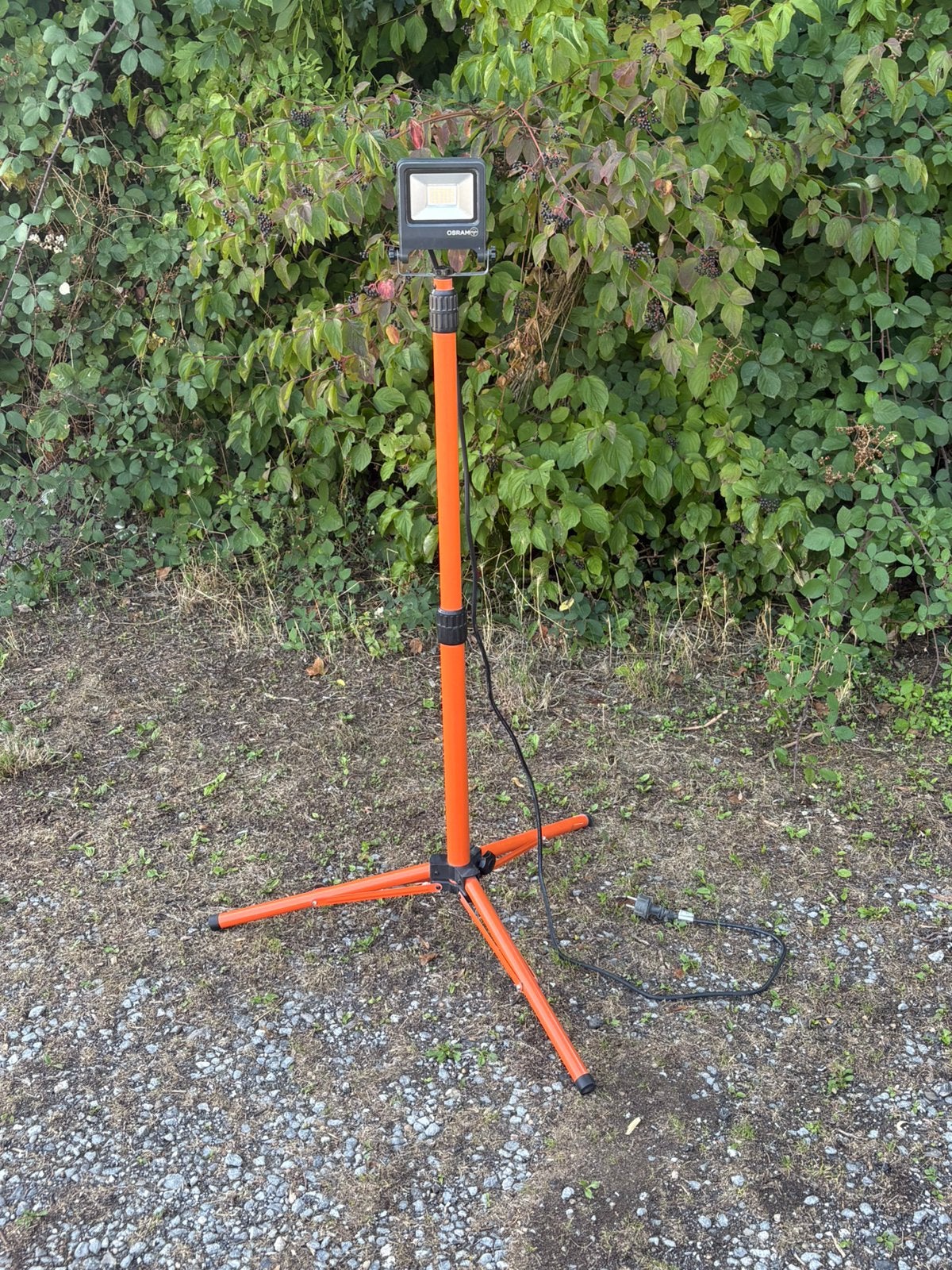 Bouwlamp inc statief LED, Ophalen, Zo goed als nieuw