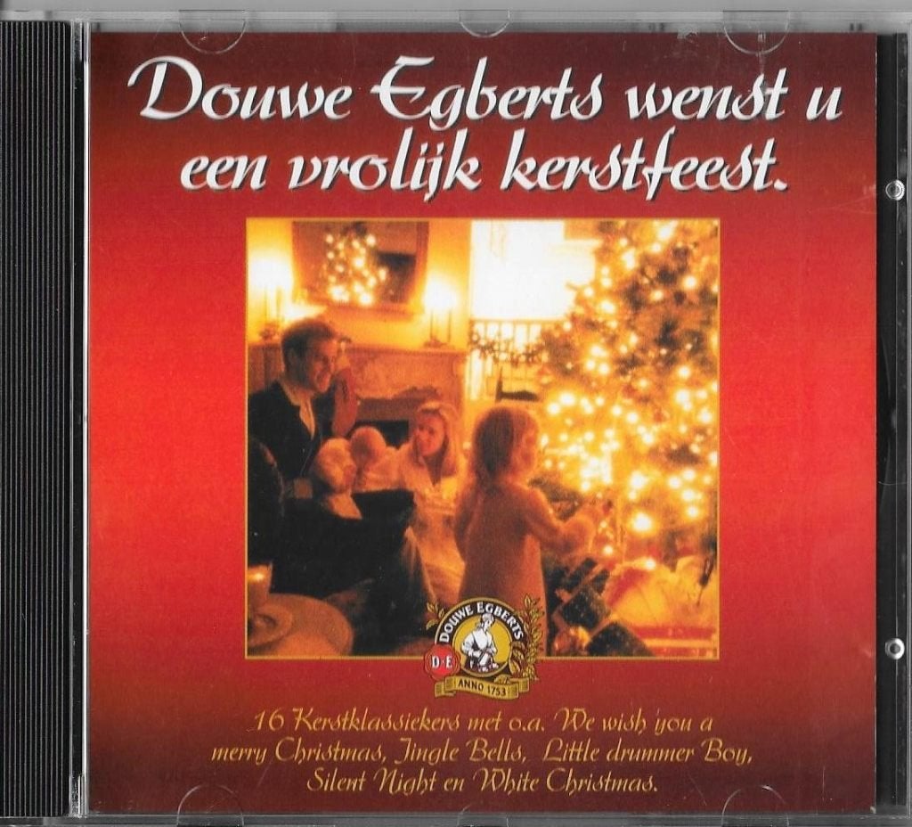 CD Douwe Egberts Vrolijk Kerstfeest, Ophalen of Verzenden, Gebruikt