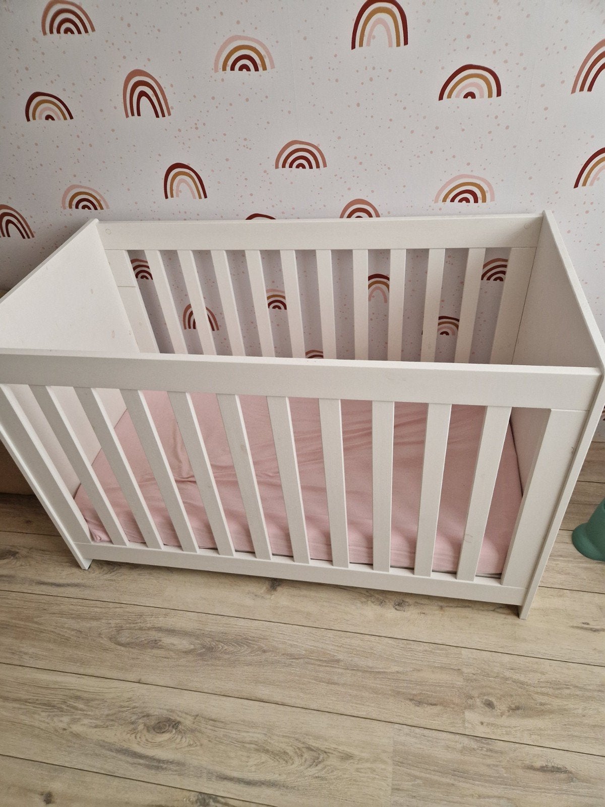 ikea ledikantje met matras, bieden va 25 eur, Ophalen, Gebruikt, Jongetje of Meisje