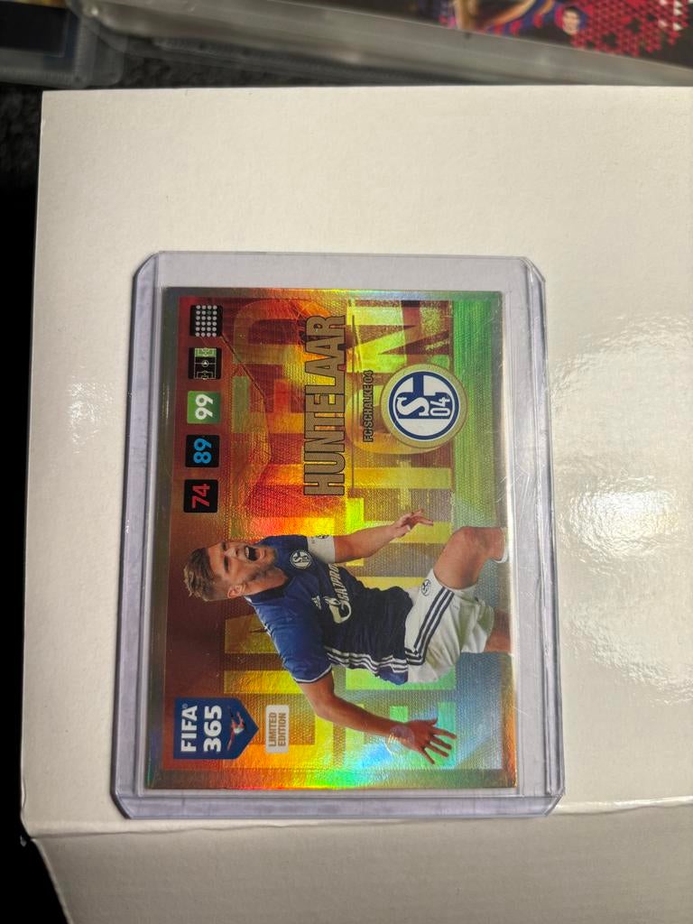 FIFA 365 Limited Edition Klaas-Jan Huntelaar Schalke 04, Ophalen of Verzenden, Zo goed als nieuw, Buitenlandse clubs, Spelerskaart