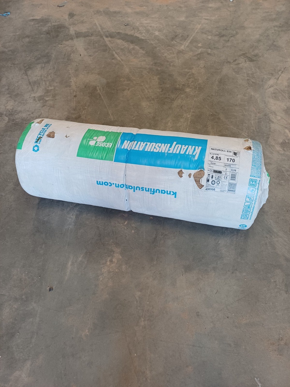 Knauf naturoll isolatie, Ophalen, 12 cm of meer, Nieuw, 15 m² of meer