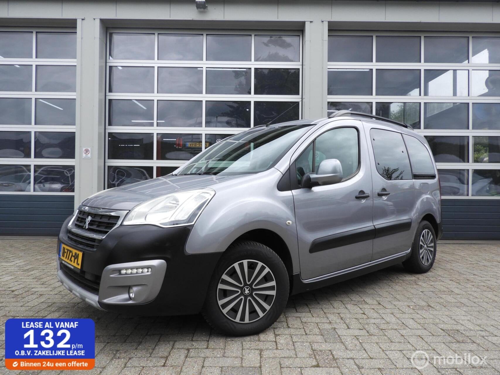Peugeot Partner Tepee 1.2 PureTech Active, Auto's, Peugeot, Voorwielaandrijving, Electronic Stability Program (ESP), Gebruikt