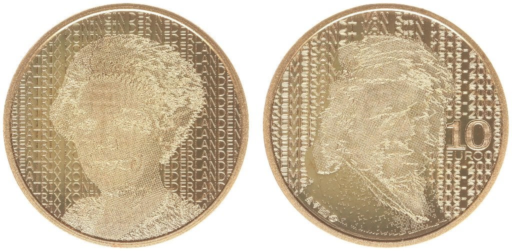 Gouden 10 Euro 2006 Rembrandt., Postzegels en Munten, Ophalen of Verzenden, Overige landen, 10 euro, Goud