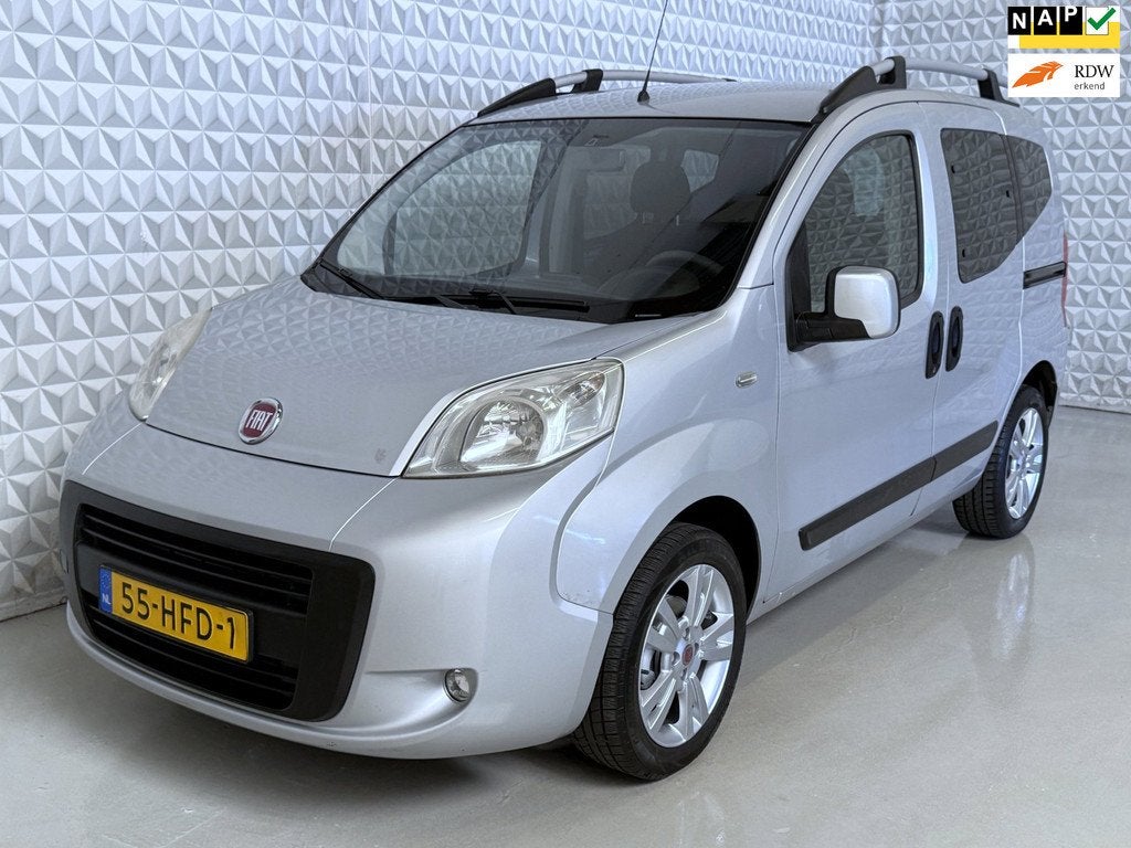 Fiat Qubo 1.4 Dynamic / Mileuzone proof "bedrijfs"- busje! (, Auto's, Fiat, Voorwielaandrijving, 4 cilinders, 400 kg, Bedrijf