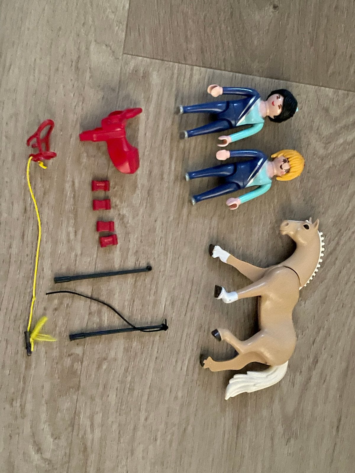 Playmobil paarden Voltige 6933, Complete set, Ophalen of Verzenden, Zo goed als nieuw, Country