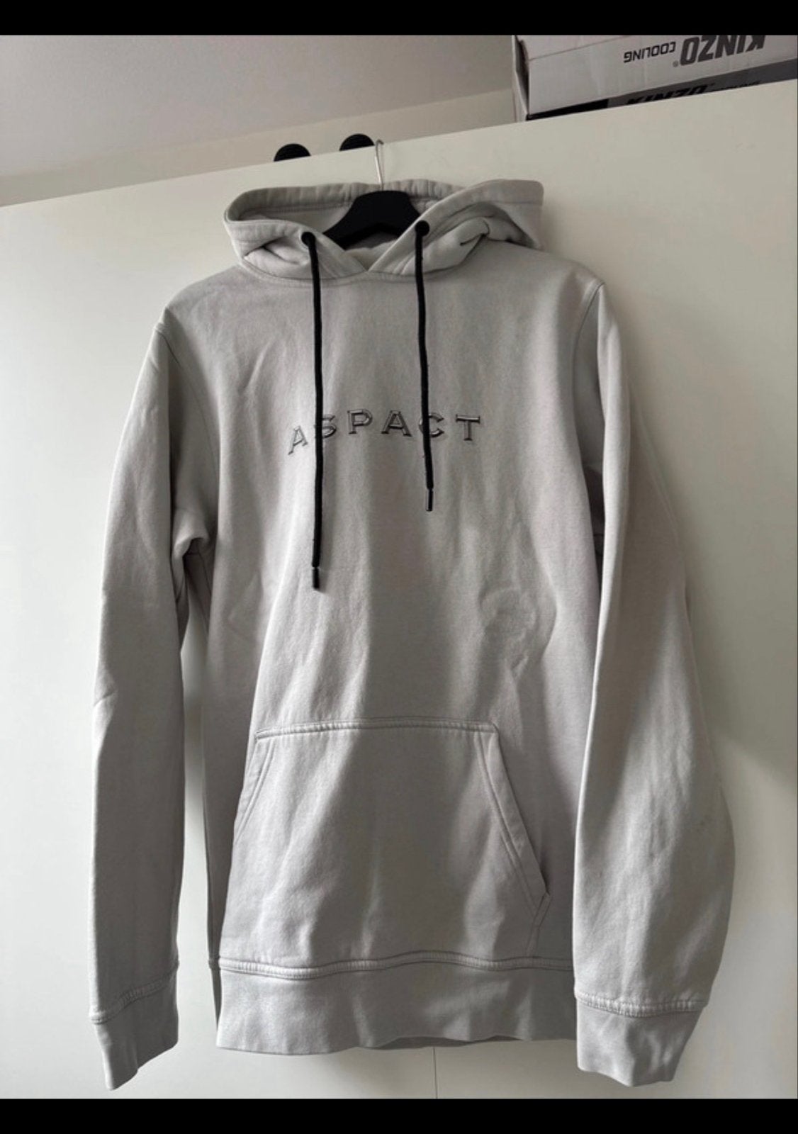 Aspact hoodie XL Grijs, Kleding | Heren, Ophalen of Verzenden, Gedragen, Maat 56/58 (XL), Grijs