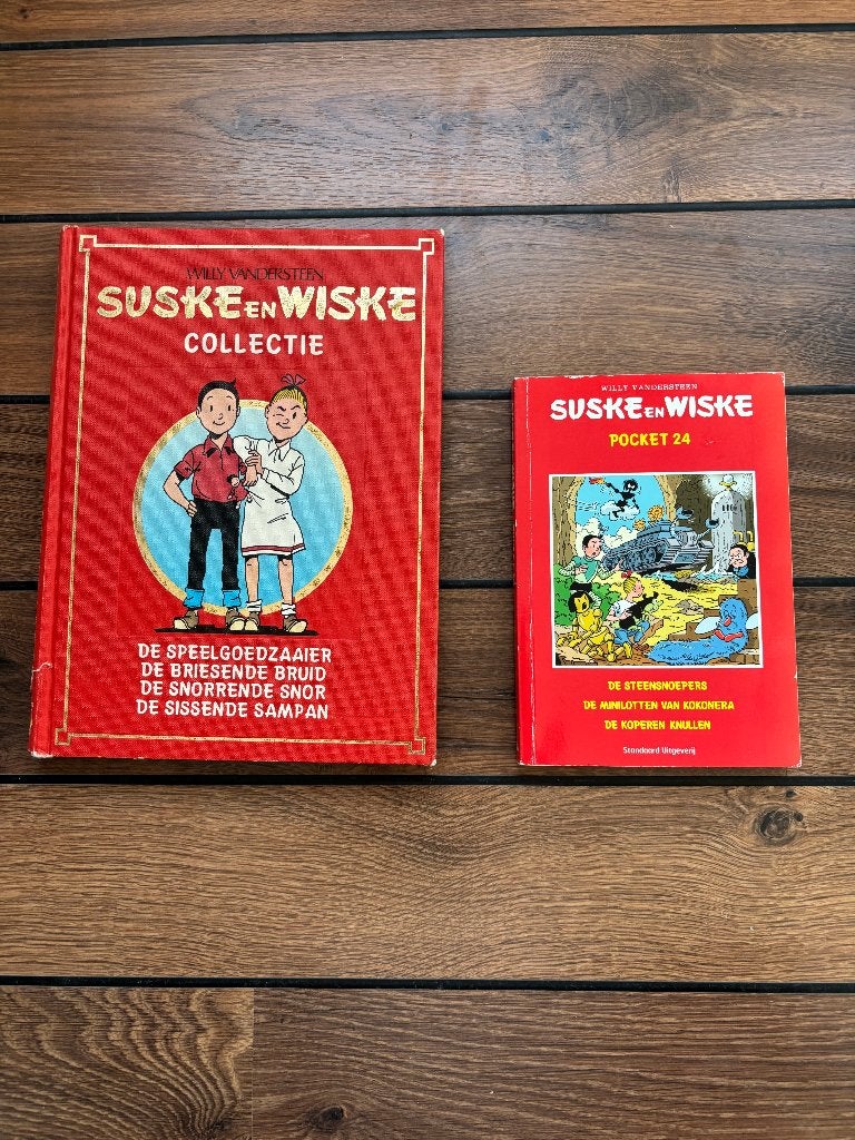 Suske en Wiske Collectie, Pocket en Diverse strips, Gelezen, Willy Vandersteen, Ophalen of Verzenden, Meerdere stripboeken