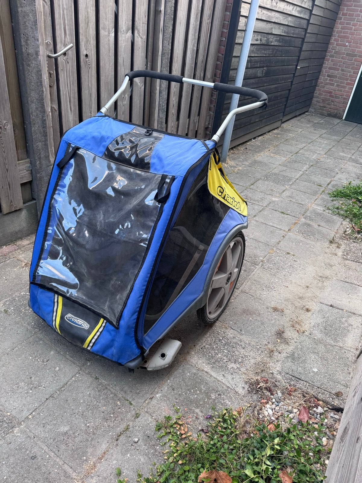 Chariot fietskar voor 2 kinderen en bagage, Ophalen, Gebruikt, Kinderkar, 40 tot 60 kg