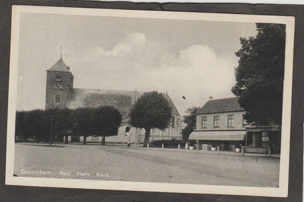 beusichem  dorpsgezicht, Verzenden, 1920 tot 1940, Gelopen, Gelderland