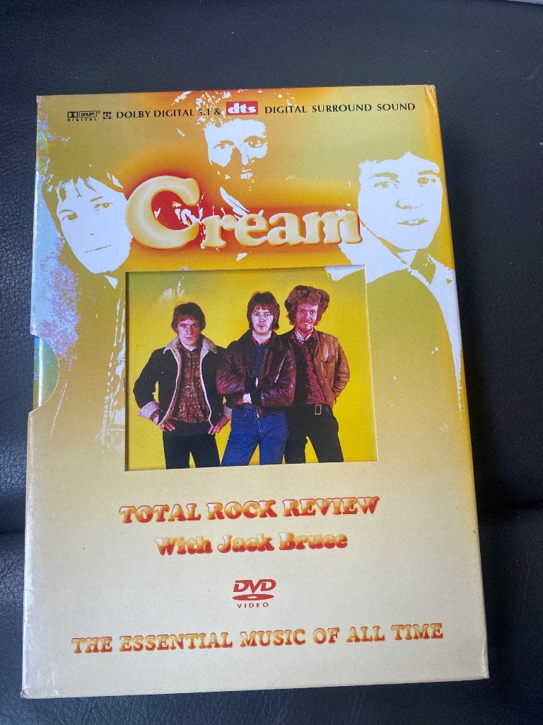 Cream - Total Rock Review DVD - The Essential Music, Inclusief doosje, Ophalen of Verzenden, Gebruikt, Engels