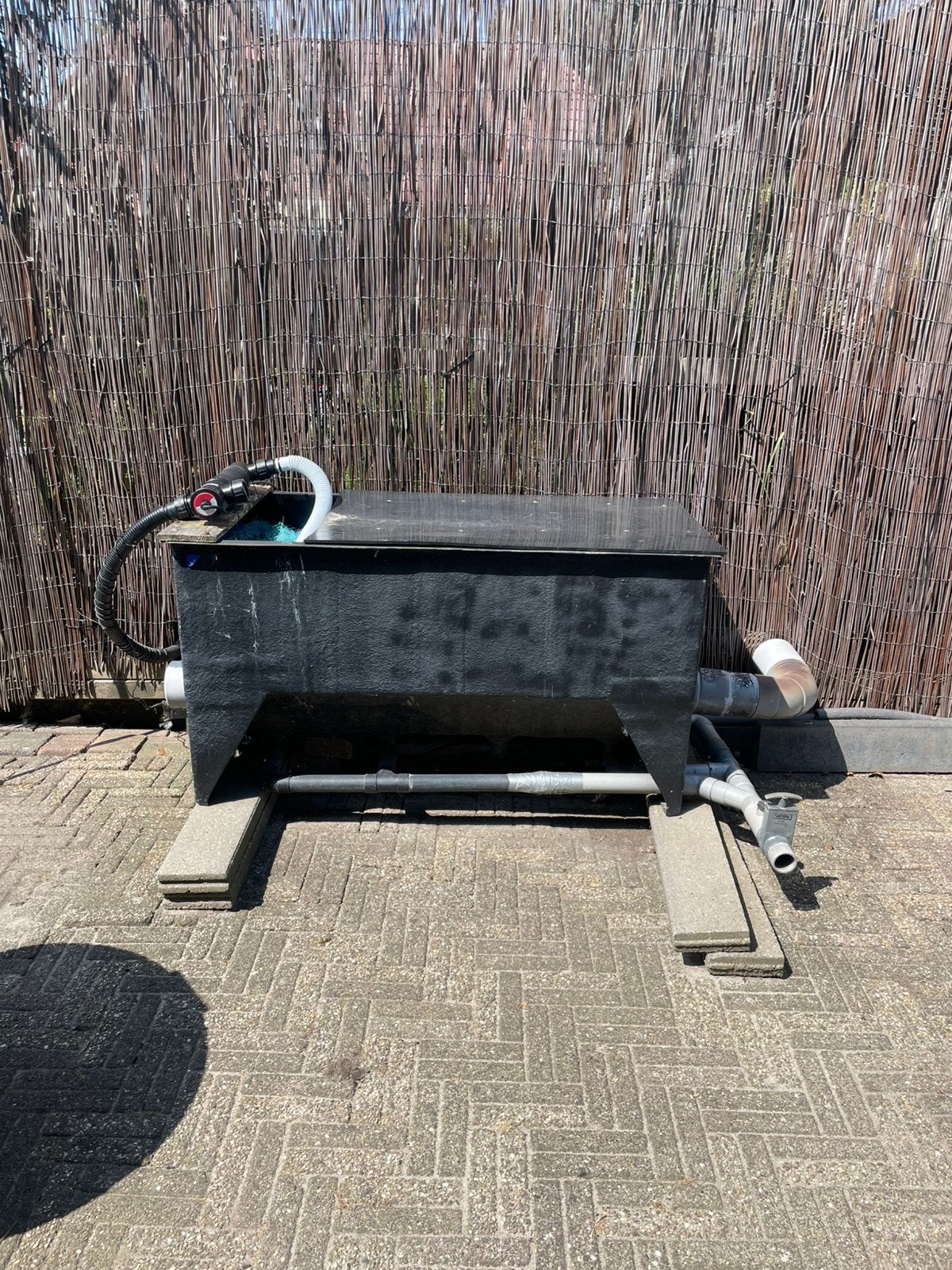 Vijverfilter en pomp, Ophalen, Gebruikt, Vijverfilter