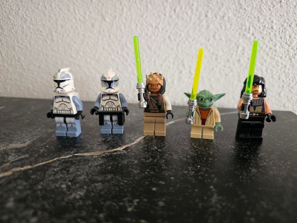 Lego star wars republic frigate 7964 minifigures, Ophalen of Verzenden, Gebruikt, Actiefiguurtje